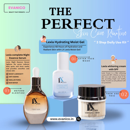 "Your Essential Guide to Radiant Skin: Unlock the Power of the EVANICO Daily Routine Kit"